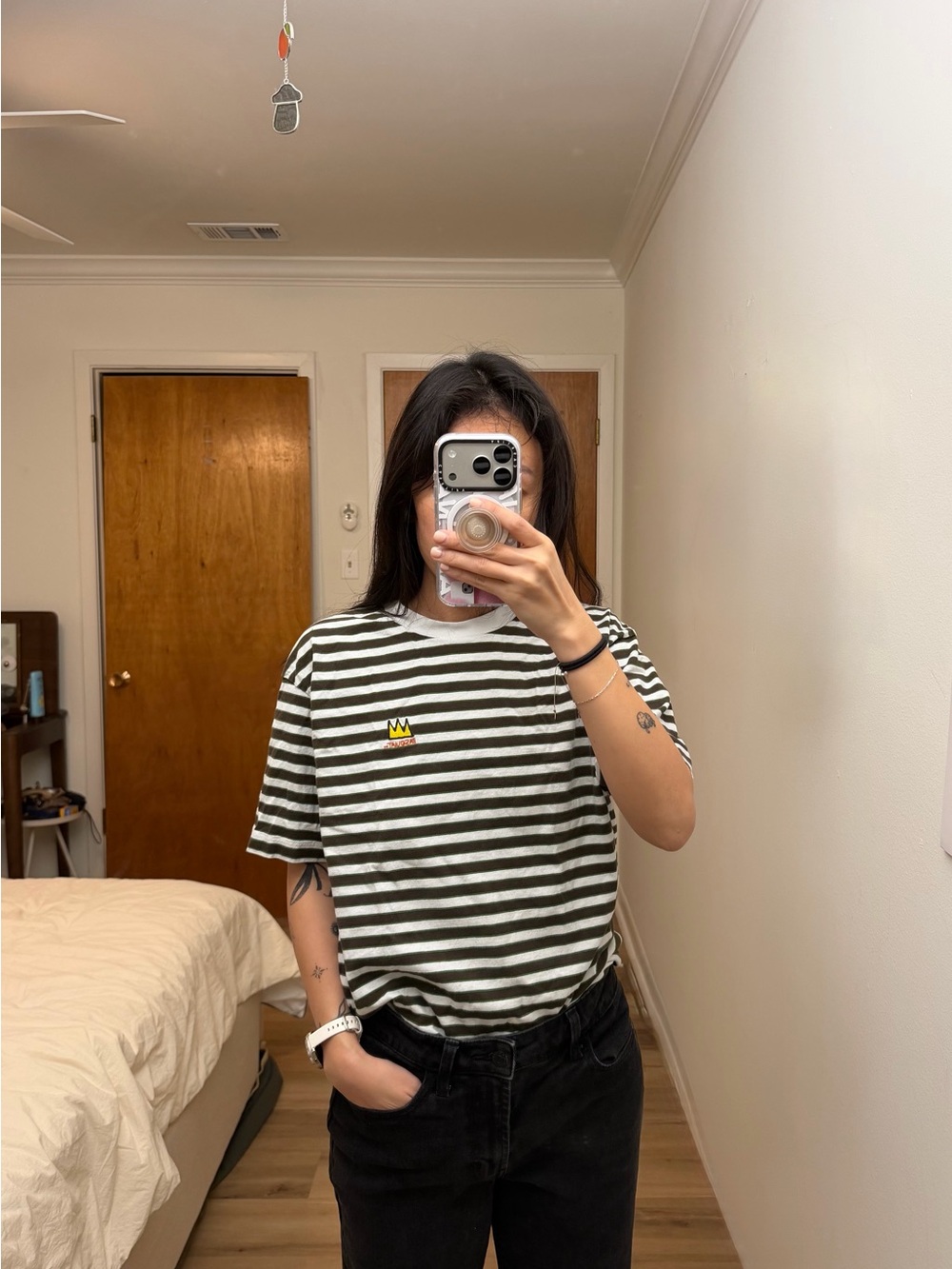 Uniqlo x Basquiat Striped Short-Sleeve Tee
